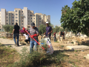  بالفيديو: حملة تنظيف وترميمات واسعة في المقبرة الغربية باللد بالرغم من عرقلة الشرطة 